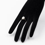 ANELLO ART DÉCO IN ORO GIALLO E BIANCO 9K CON OPALE (1.40CT CA.), ANNI ‘30