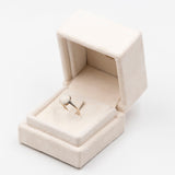 ANELLO ART DÉCO IN ORO GIALLO E BIANCO 9K CON OPALE (1.40CT CA.), ANNI ‘30