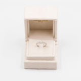ANELLO IN PLATINO 900 CON DIAMANTE A GOCCIA (1.18CTW)