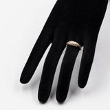 Anello vintage in oro giallo 14k con diamanti (0,07ctw), anni '70