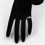 Anello vintage in platino 900 con diamanti (1ctw)