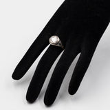 Anello antico in oro giallo 11K e argento con diamante centrale (1.50ct ca.) e rosette, primi del '900