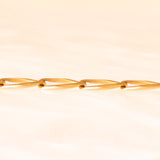 Braccialetto morbido in oro giallo 9K