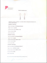 ORECCHINI PENDENTI VINTAGE IN ORO BIANCO 18K CON DIAMANTI (20.80CTW CA.), ANNI ‘60/‘70