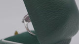 Anello a margherita in oro bianco 18k con rubino naturale (2,85ct) e diamanti (0,72ctw)