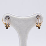 Orecchini vintage in oro giallo 18kt, anni '80/'90