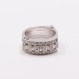 Bague articulée Gianni Carità en or 18 carats avec diamants taille brillant