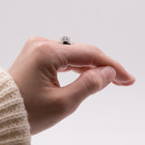 Bague articulée Gianni Carità en or 18 carats avec diamants taille brillant
