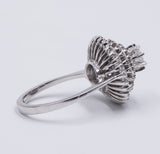 Anello in oro bianco 18k con diamanti ( 1.40 ct totali)