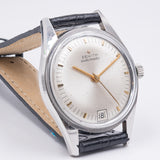 Orologio da polso vintage Zenith automatico in acciaio, anni '60