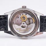 Orologio da polso vintage Zenith automatico in acciaio, anni '60
