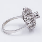 Nouvelle bague en or 18 carats avec diamants pour un total de 1,35 ct