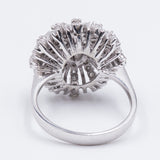 Nouvelle bague en or 18 carats avec diamants pour un total de 1,35 ct