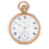 Orologio da tasca in oro 9k Waltham U.S.A. , anni '20