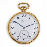 Orologio da tasca Longines in oro 18k, 1928