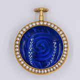 Orologio da tasca antico in oro firmato Gray & Son London , prima metà dell'800