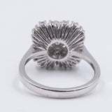 Anello vintage in oro 18K e diamanti (0.75ctw ca.)