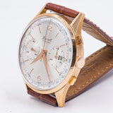 Orologio Cronografo in oro 18k Barrett con datario, anni '60