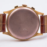 Orologio Cronografo in oro 18k Barrett con datario, anni '60