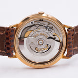 Orologio Eterna Matic in oro giallo 18k automatico con data, anni '60