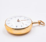 Orologio da tasca in oro e smalti Joseph Martineau & son. Londra 1793