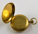 Orologio da tasca in oro , fine '800 - Antichità Galliera