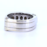 Bague articulée Gianni Carità en or 18 carats avec diamants taille brillant