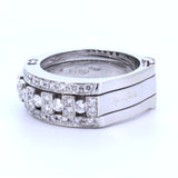 Bague articulée Gianni Carità en or 18 carats avec diamants taille brillant