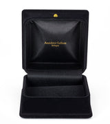 Orecchini vintage in oro 14k con diamanti, anni '40