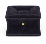 Orecchini punto luce con diamanti a forma di cuore