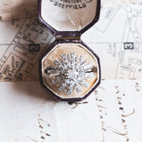 Anello in oro bianco 18K con diamanti (1.35ctw)