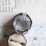 Anello in oro bianco 18K con diamanti (1.35ctw)