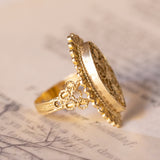 Vintage 18K gold ring