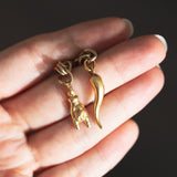 Bracciale antico con charms, primi del '900