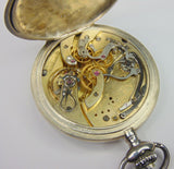 Cronografo da tasca in argento Vacheron Constantin produzione dal 1917 - Antichità Galliera