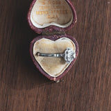 Anello in oro bianco 18K con diamanti (0.15ctw)