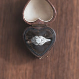 Anello in oro bianco 18K con diamanti (0.30ctw)