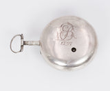 Orologio da tasca antico in argento , Londra 1797