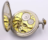 Orologio da tasca Longines " Ferrovie dello Stato " in acciaio , fine '800 . - Antichità Galliera