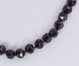 Collana antica in oro con granati , primi del '900 - Antichità Galliera