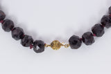 Collana antica in oro con granati , primi del '900 - Antichità Galliera