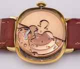 Orologio da polso in oro 18k Omega De Ville automatico con datario, anni 60 circa - Antichità Galliera