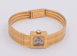 Orologio da polso Lady Le Monde in oro 18k .1950 circa - Antichità Galliera