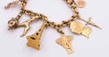 Braccialetto con charms in oro , - Antichità Galliera