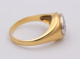 Anello in oro con diamanti - Antichità Galliera