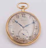 Orologio da tasca Zenith in oro 18k , primi del '900 - Antichità Galliera