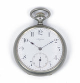 Orologio da tasca Longines in acciaio, 1911 - Antichità Galliera