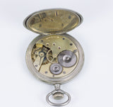 Orologio da tasca Longines in acciaio, 1911 - Antichità Galliera