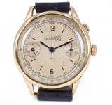Orologio da polso cronografo Eberhard Pre-Extrafort in oro 18k, anni 30 - Antichità Galliera