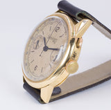 Orologio da polso cronografo Eberhard Pre-Extrafort in oro 18k, anni 30 - Antichità Galliera